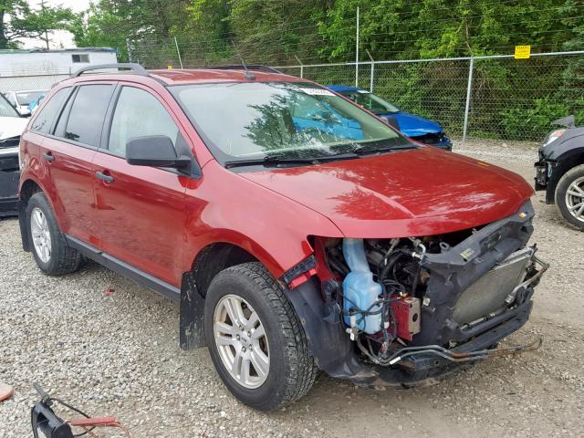 2FMDK36C37BA48580 - 2007 FORD EDGE SE RED photo 1