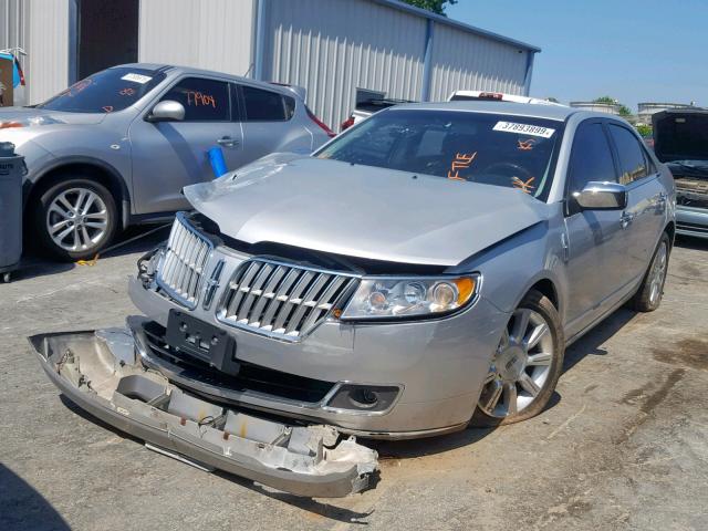 3LNDL2L37BR773556 - 2011 LINCOLN MKZ HYBRID SILVER photo 2