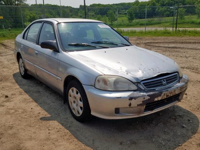 2HGEJ6612YH525513 - 2000 HONDA CIVIC BASE Gümüş foto 1