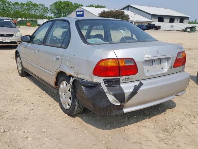 2HGEJ6612YH525513 - 2000 HONDA CIVIC BASE Gümüş foto 3