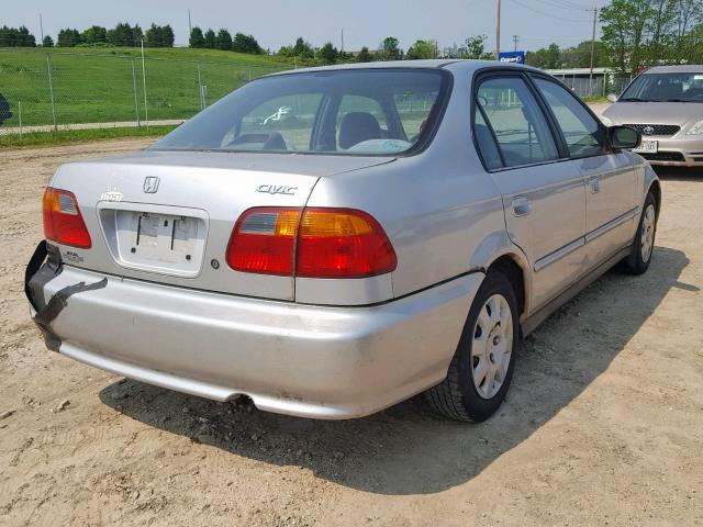 2HGEJ6612YH525513 - 2000 HONDA CIVIC BASE Gümüş foto 4