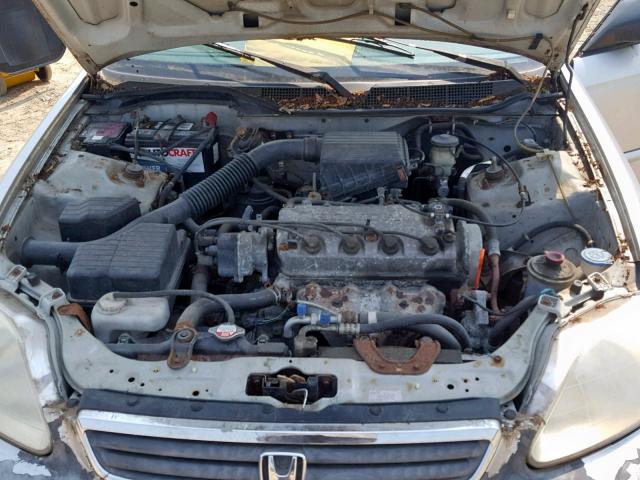 2HGEJ6612YH525513 - 2000 HONDA CIVIC BASE Gümüş foto 7