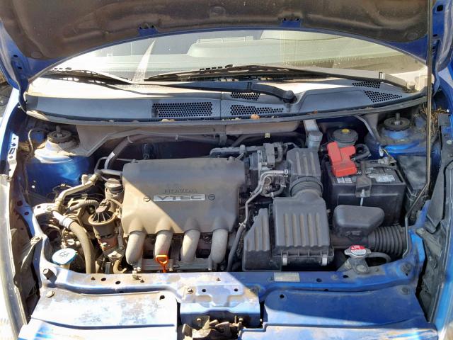 JHMGD37617S048733 - 2007 HONDA FIT S ლურჯი ფოტო 7