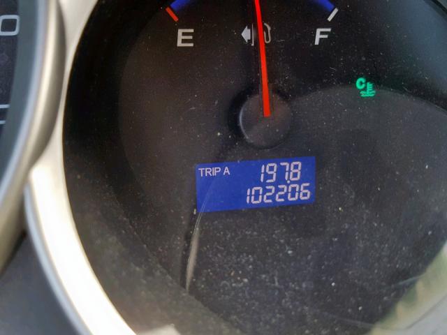 JHMGD37617S048733 - 2007 HONDA FIT S ლურჯი ფოტო 8