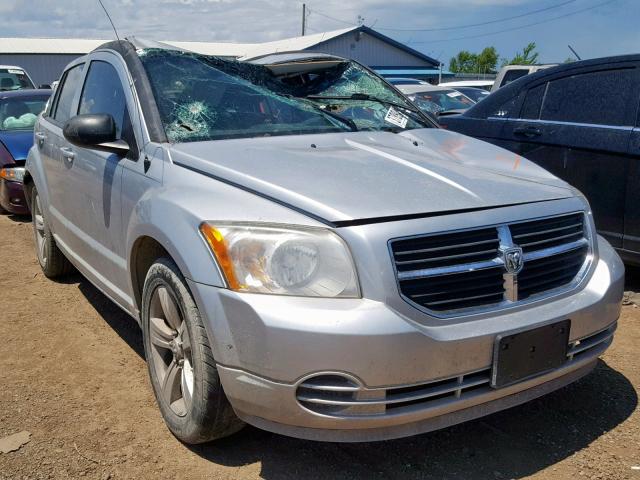 1B3CB4HA1AD538875 - 2010 DODGE CALIBER SX SILVER photo 1