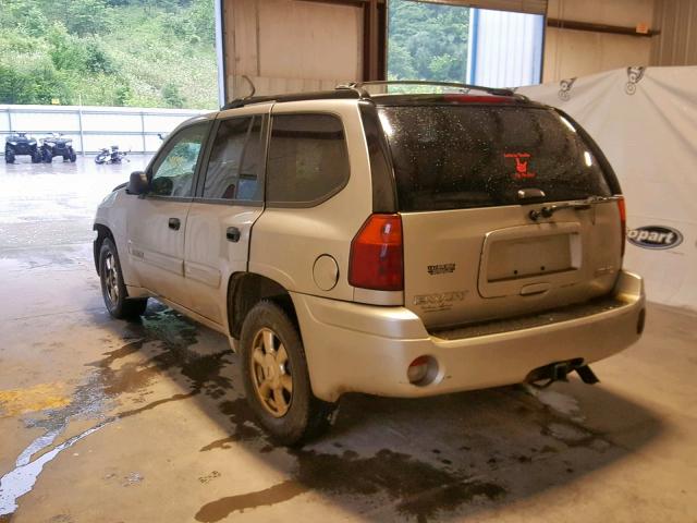 1GKDT13S352240591 - 2005 GMC ENVOY SILVER photo 3