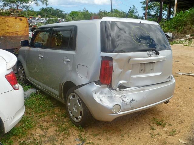 JTLZE4FE8A1111303 - 2010 TOYOTA SCION XB 银色 照片 3