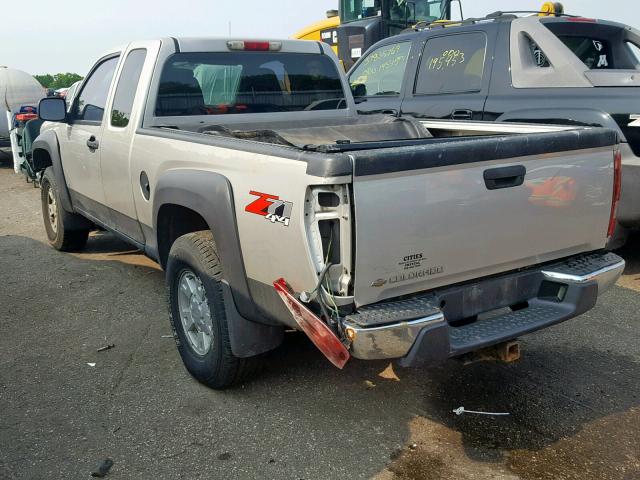 1GCDT196968298127 - 2006 CHEVROLET COLORADO TAN photo 3