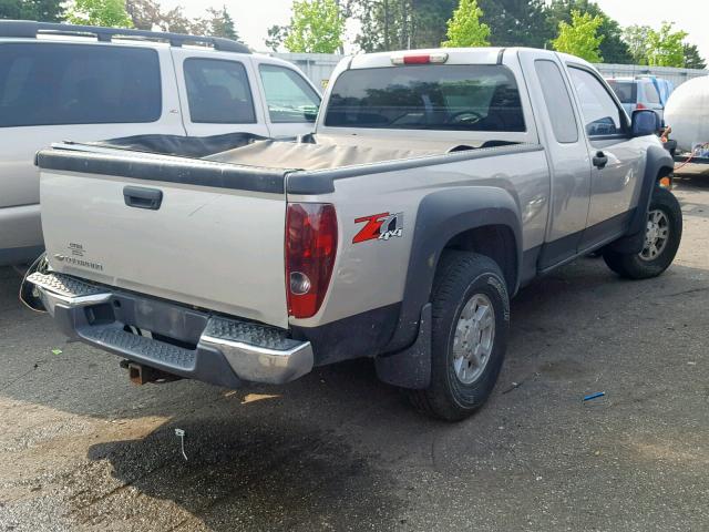 1GCDT196968298127 - 2006 CHEVROLET COLORADO TAN photo 4