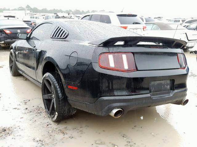 1ZVBP8CF7C5230173 - 2012 FORD MUSTANG GT BLACK photo 3