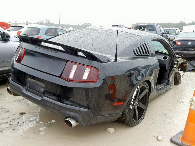 1ZVBP8CF7C5230173 - 2012 FORD MUSTANG GT BLACK photo 4