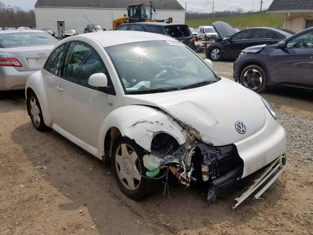 3VWCA21C9XM409715 - 1999 VOLKSWAGEN NEW BEETLE WHITE photo 1