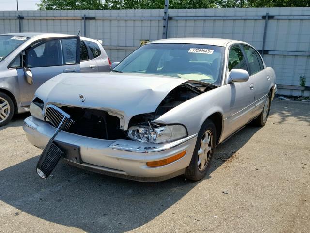 1G4CW54K7Y4293206 - 2000 BUICK PARK AVENU SILVER photo 2