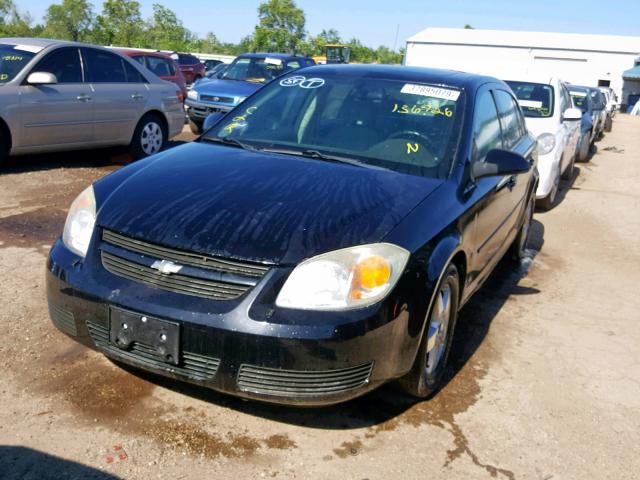 1G1AL55FX67818995 - 2006 CHEVROLET COBALT LT BLACK photo 2