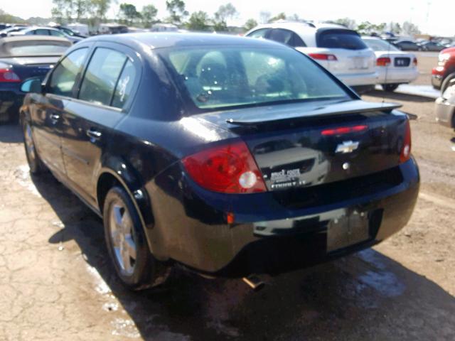 1G1AL55FX67818995 - 2006 CHEVROLET COBALT LT BLACK photo 3