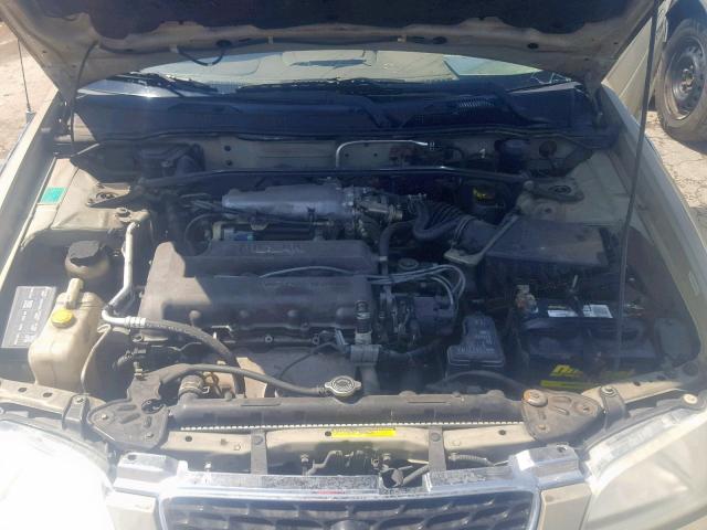 3N1BB51DX1L118114 - 2001 NISSAN SENTRA SE TAN photo 7