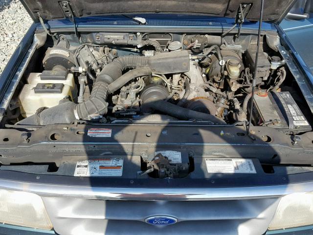 1FTCR14A4TPB53391 - 1996 FORD RANGER SUP BLUE photo 7