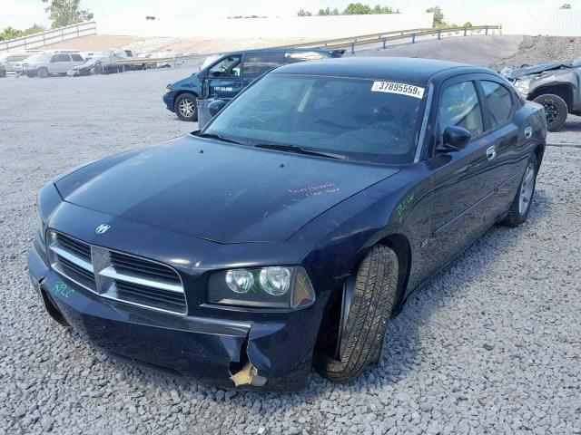 2B3CA3CV7AH312768 - 2010 DODGE CHARGER SX BLACK photo 2