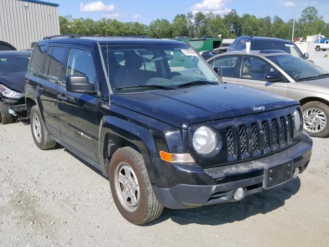 1C4NJPBAXDD229818 - 2013 JEEP PATRIOT SP BLACK photo 1