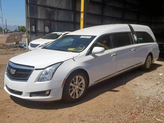 2GEXG7U30H9500644 - 2017 CADILLAC XTS FUNERA WHITE photo 2