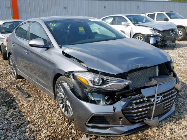 KMHD04LB5HU351511 - 2017 HYUNDAI ELANTRA SP GRAY photo 1