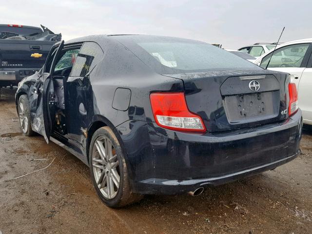 JTKJF5C70C3042933 - 2012 TOYOTA SCION TC BLACK photo 3