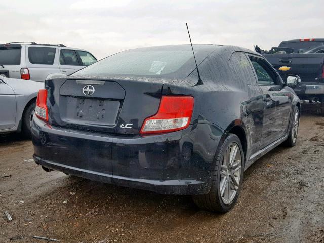 JTKJF5C70C3042933 - 2012 TOYOTA SCION TC BLACK photo 4