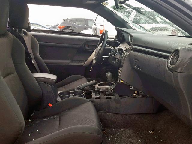 JTKJF5C70C3042933 - 2012 TOYOTA SCION TC BLACK photo 5