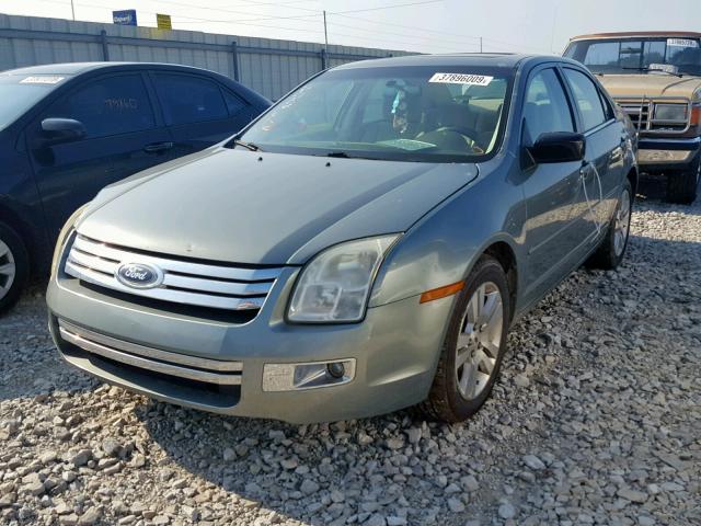 3FAFP081X6R166124 - 2006 FORD FUSION SEL GRAY photo 2