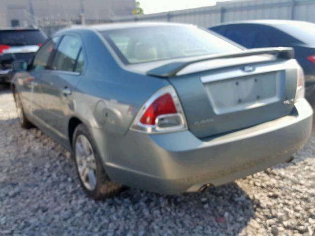 3FAFP081X6R166124 - 2006 FORD FUSION SEL GRAY photo 3