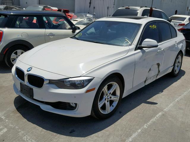 WBA3C1C52EK109103 - 2014 BMW 328 I SULE WHITE photo 2