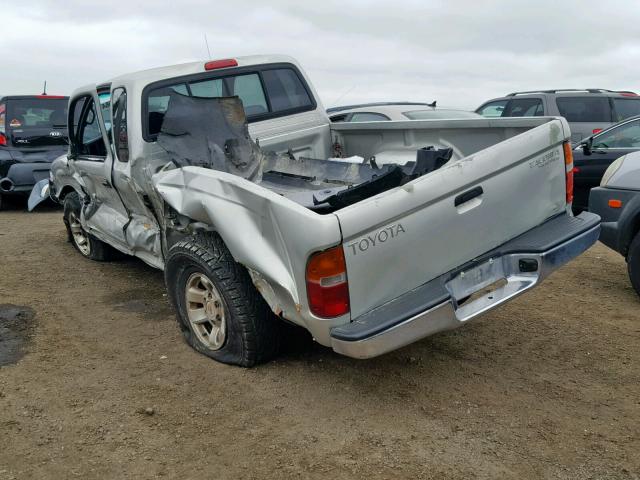 5TESM92N4YZ711108 - 2000 TOYOTA TACOMA XTR SILVER photo 3