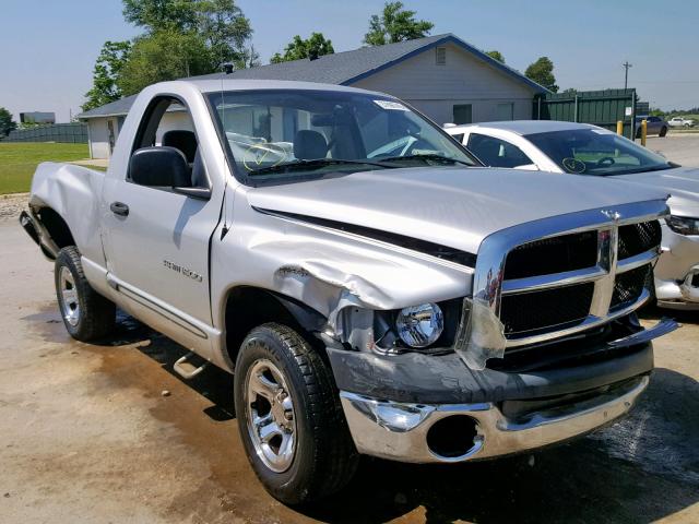 1D7HA16K74J178363 - 2004 DODGE RAM 1500 S SILVER photo 1