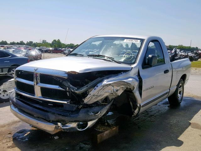 1D7HA16K74J178363 - 2004 DODGE RAM 1500 S SILVER photo 2