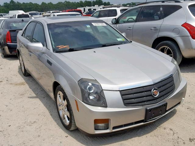 1G6DP577170115930 - 2007 CADILLAC CTS HI FEA SILVER photo 1