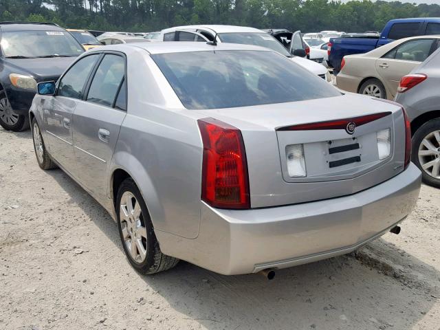 1G6DP577170115930 - 2007 CADILLAC CTS HI FEA SILVER photo 3