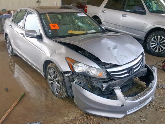 1HGCP2F8XCA098035 - 2012 HONDA ACCORD EXL GRAY photo 1