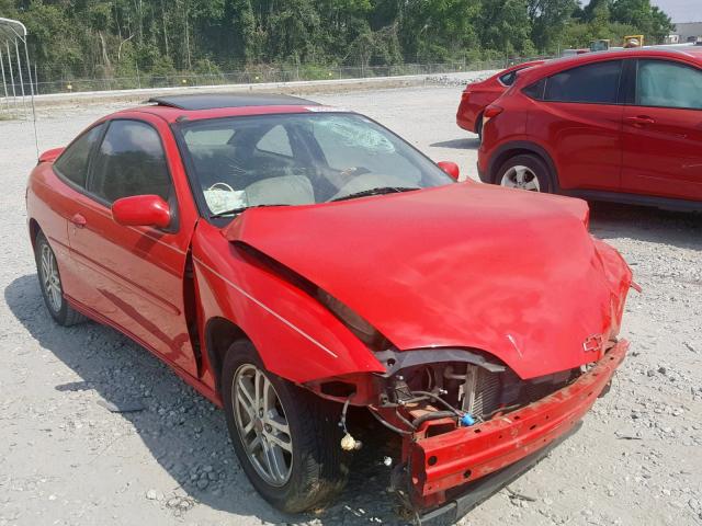 1G1JH12F427420044 - 2002 CHEVROLET CAVALIER L RED photo 1