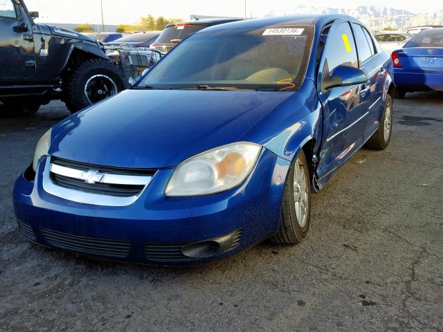 1G1AZ54F857565013 - 2005 CHEVROLET COBALT LT BLUE photo 2