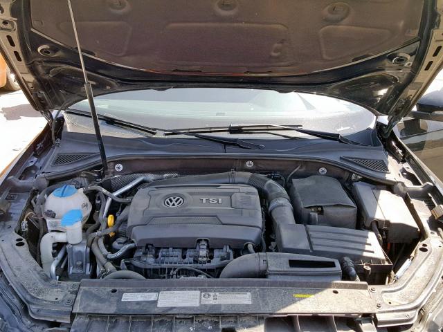 1VWAT7A37GC060599 - 2016 VOLKSWAGEN PASSAT S BLACK photo 7