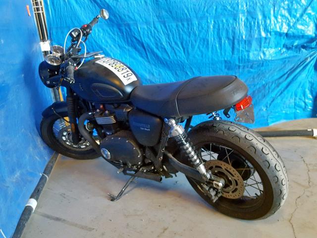 SMTD10GN7HT803108 - 2017 TRIUMPH MOTORCYCLE BONNEVILLE BLACK photo 3