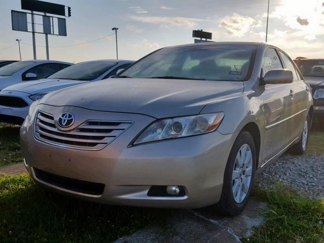 4T1BE46K87U594927 - 2007 TOYOTA CAMRY NEW GOLD photo 2