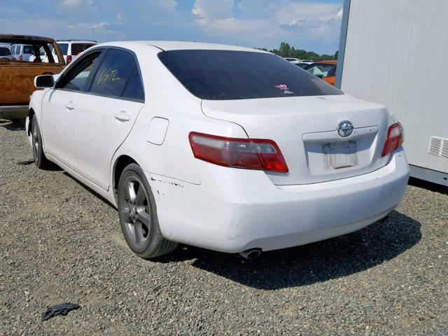 4T1BK46K07U548419 - 2007 TOYOTA CAMRY NEW WHITE photo 3