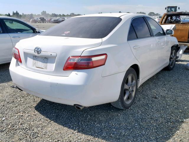 4T1BK46K07U548419 - 2007 TOYOTA CAMRY NEW WHITE photo 4