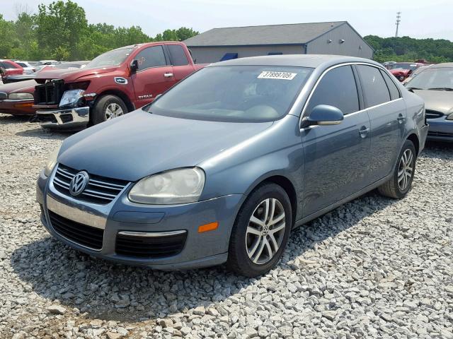 3VWST71K86M721372 - 2006 VOLKSWAGEN JETTA TDI TEAL photo 2