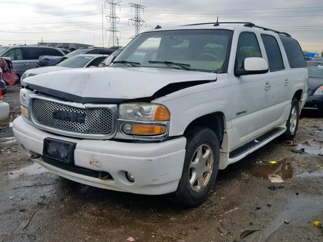 1GKFK66UX3J127374 - 2003 GMC YUKON XL D WHITE photo 2