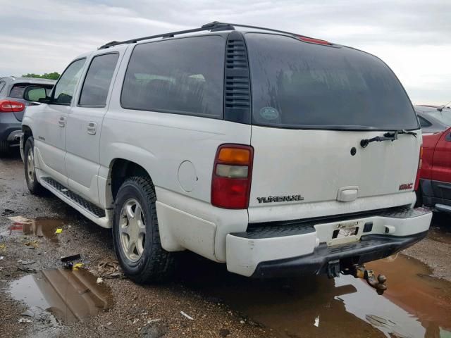 1GKFK66UX3J127374 - 2003 GMC YUKON XL D WHITE photo 3