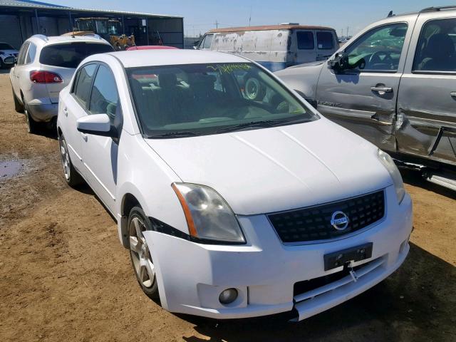 3N1AB61E68L720125 - 2008 NISSAN SENTRA 2.0 WHITE photo 1