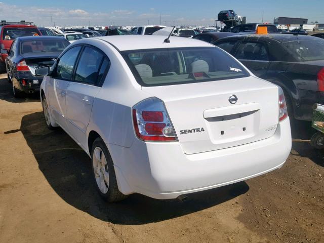 3N1AB61E68L720125 - 2008 NISSAN SENTRA 2.0 WHITE photo 3