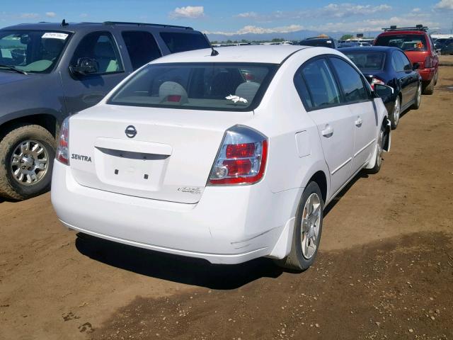 3N1AB61E68L720125 - 2008 NISSAN SENTRA 2.0 WHITE photo 4